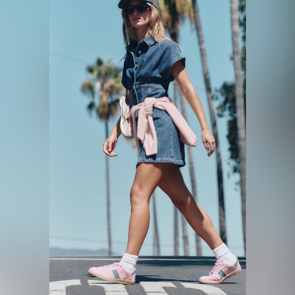 Zara Denim Mini Dress